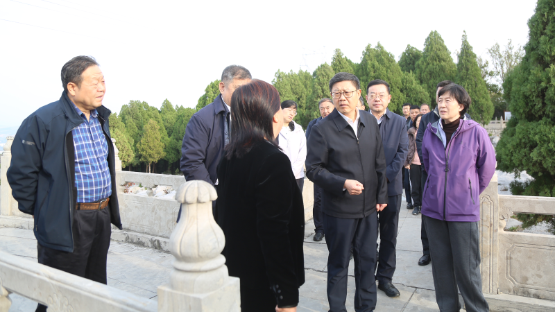 省人大常委會立法調研組來博調研